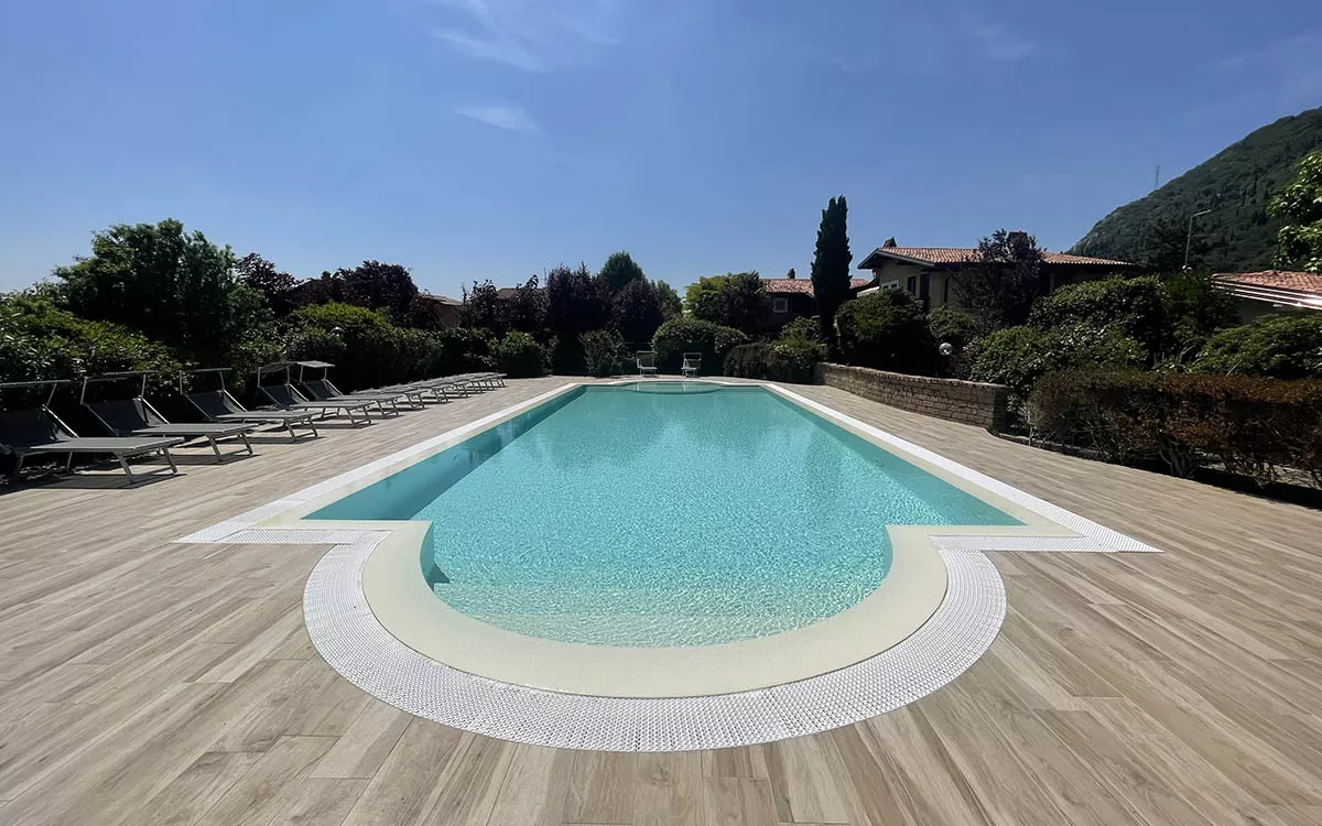 Rivestimento piscina in PVC color sabbia - Rivestimento piscine - Baires Piscine