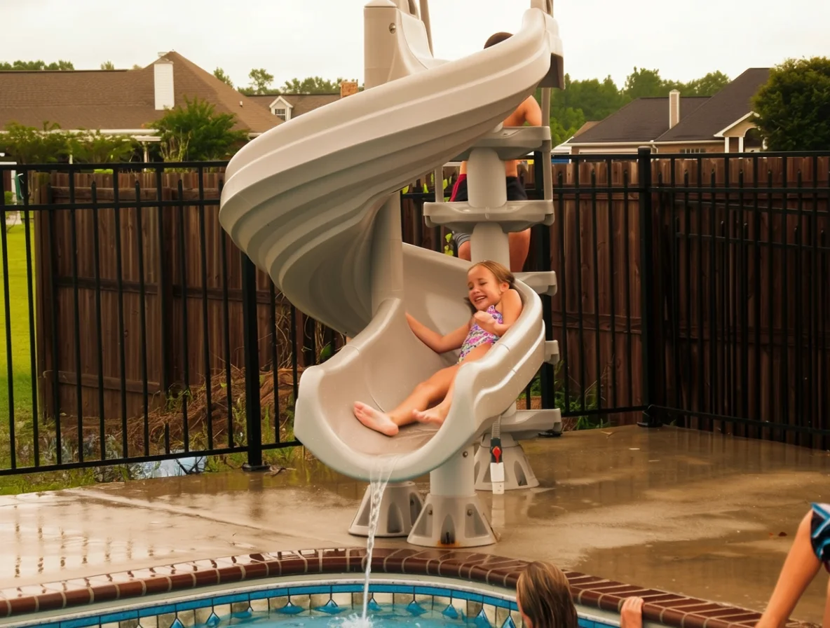 Scivoli per piscine: i materiali più utilizzati - Baires Piscine