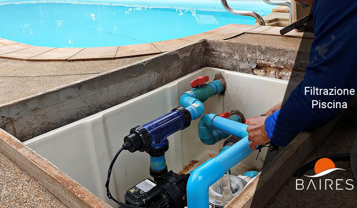 Come funziona il sistema di filtrazione piscine? Come mantenerlo efficiente?