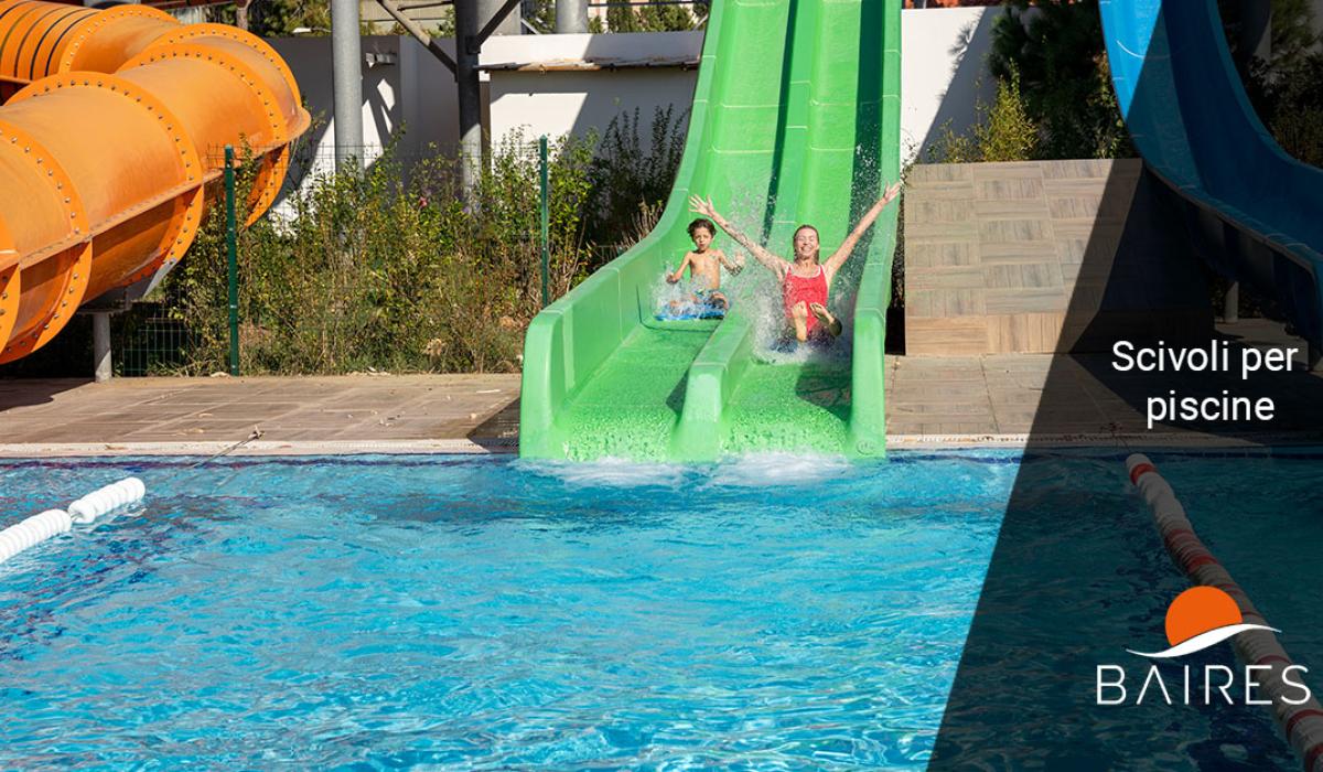 Scivoli per piscine: tipologie e caratteristiche