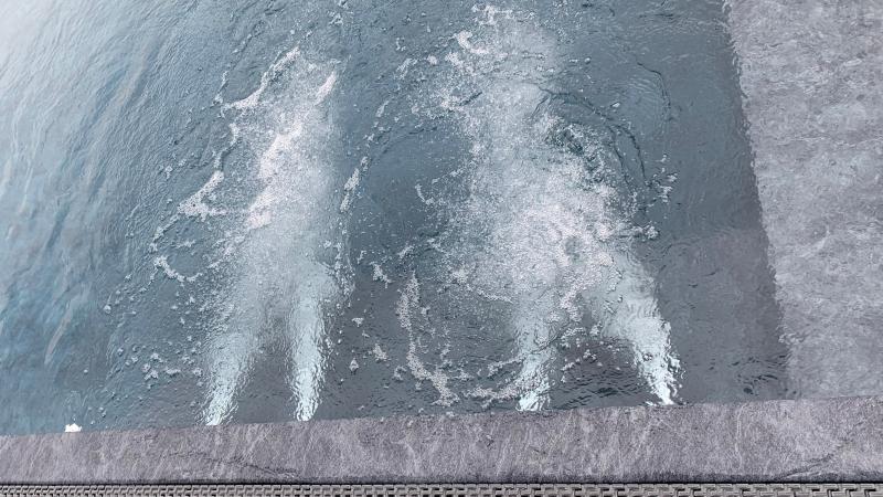 Piscina a Skimmer: Urban Pool - Baires Piscine - Riflesso sull'acqua