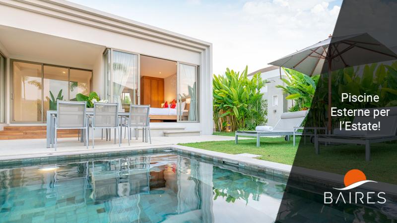 Piscina esterna: inizia ora i lavori per nuotare a giugno! - Baires Piscine