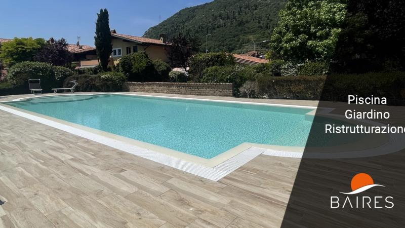 Piscina giardino: come viene ristrutturata