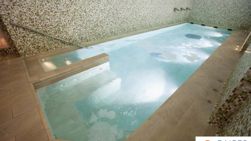 Sauna - Piscina interna wellness: Ocean City - Baires Piscine Brescia Bergamo Milano