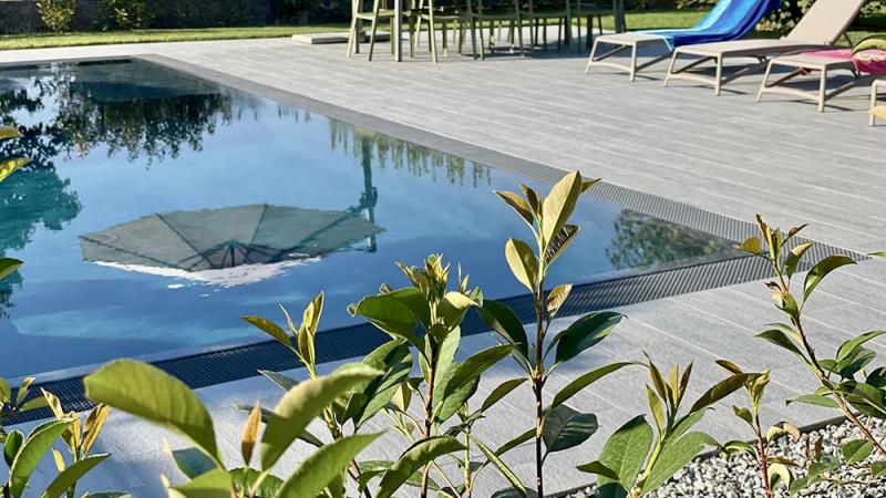 Piscina a Sfioro Black Diamond - Giardino e piscina